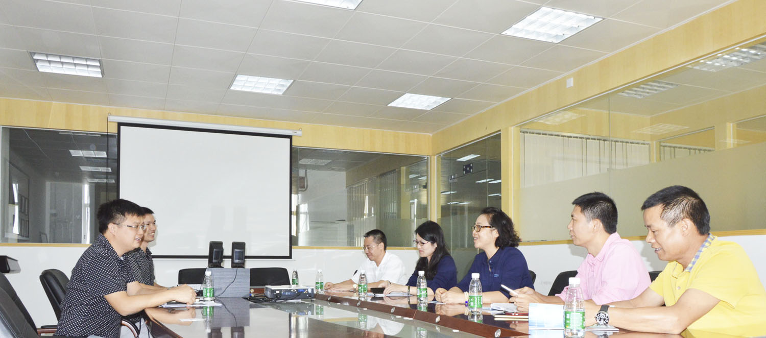 廣州市番禺區(qū)大龍街道辦事處主任蒞臨我司參觀考察